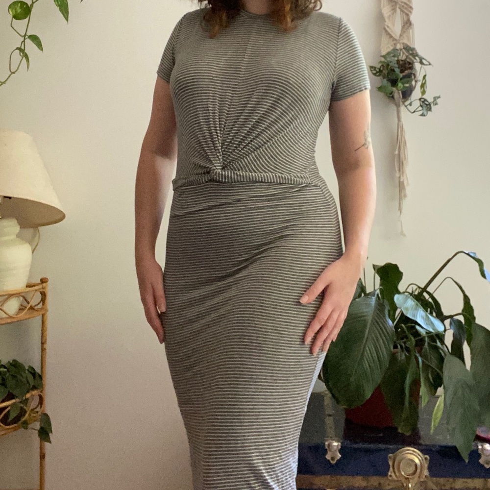Sen twisted maxi dress
